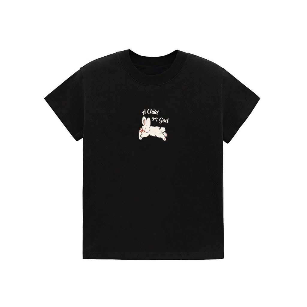 Áo Thun Baby Tee Form Fit Mẫu A Child God 3 Áo Thun Baby Tee Form Fit Mẫu A Child God - Ảnh 3