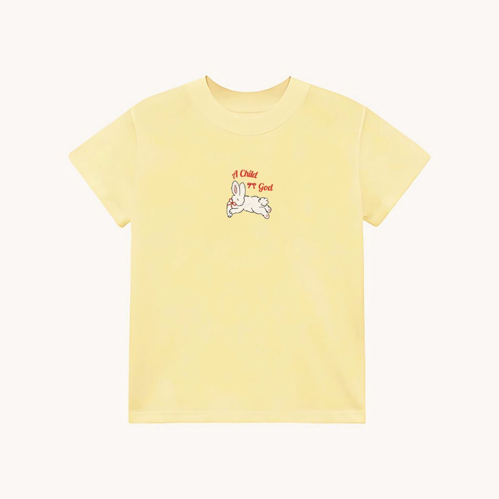 Áo Thun Baby Tee Form Fit Mẫu A Child God 8 Áo Thun Baby Tee Form Fit Mẫu A Child God - Ảnh 8