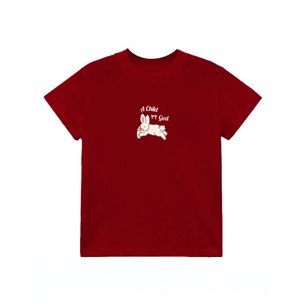 Áo Thun Baby Tee Form Fit Mẫu A Child God 6 Áo Thun Baby Tee Form Fit Mẫu A Child God - Ảnh 6