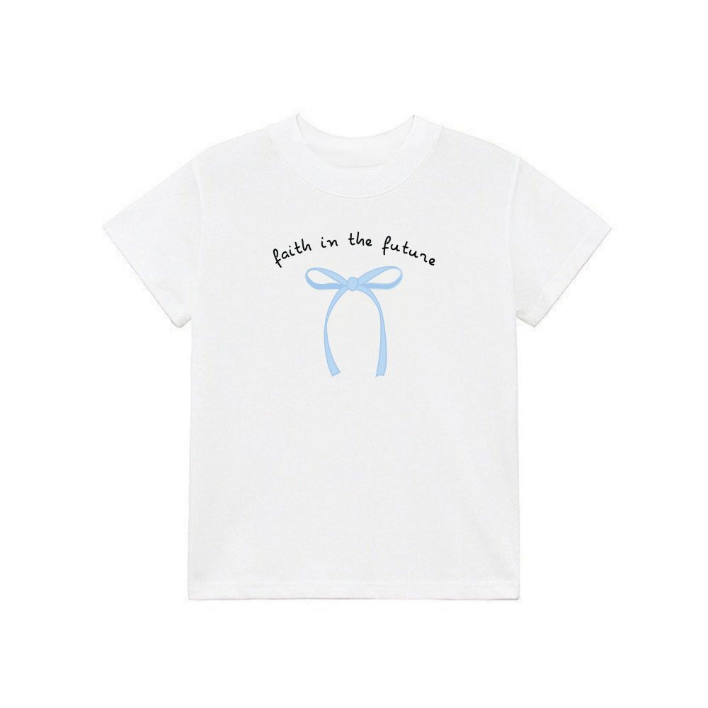 Áo Thun Babytee Nữ Nơ Faith In The Future 8 Áo Thun Babytee Nữ Nơ Faith In The Future - Ảnh 8