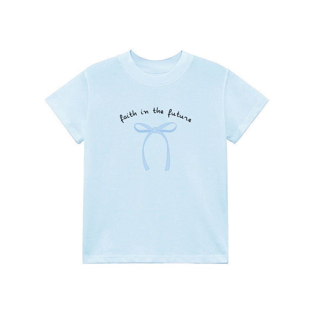 Áo Thun Babytee Nữ Nơ Faith In The Future 10 Áo Thun Babytee Nữ Nơ Faith In The Future - Ảnh 10