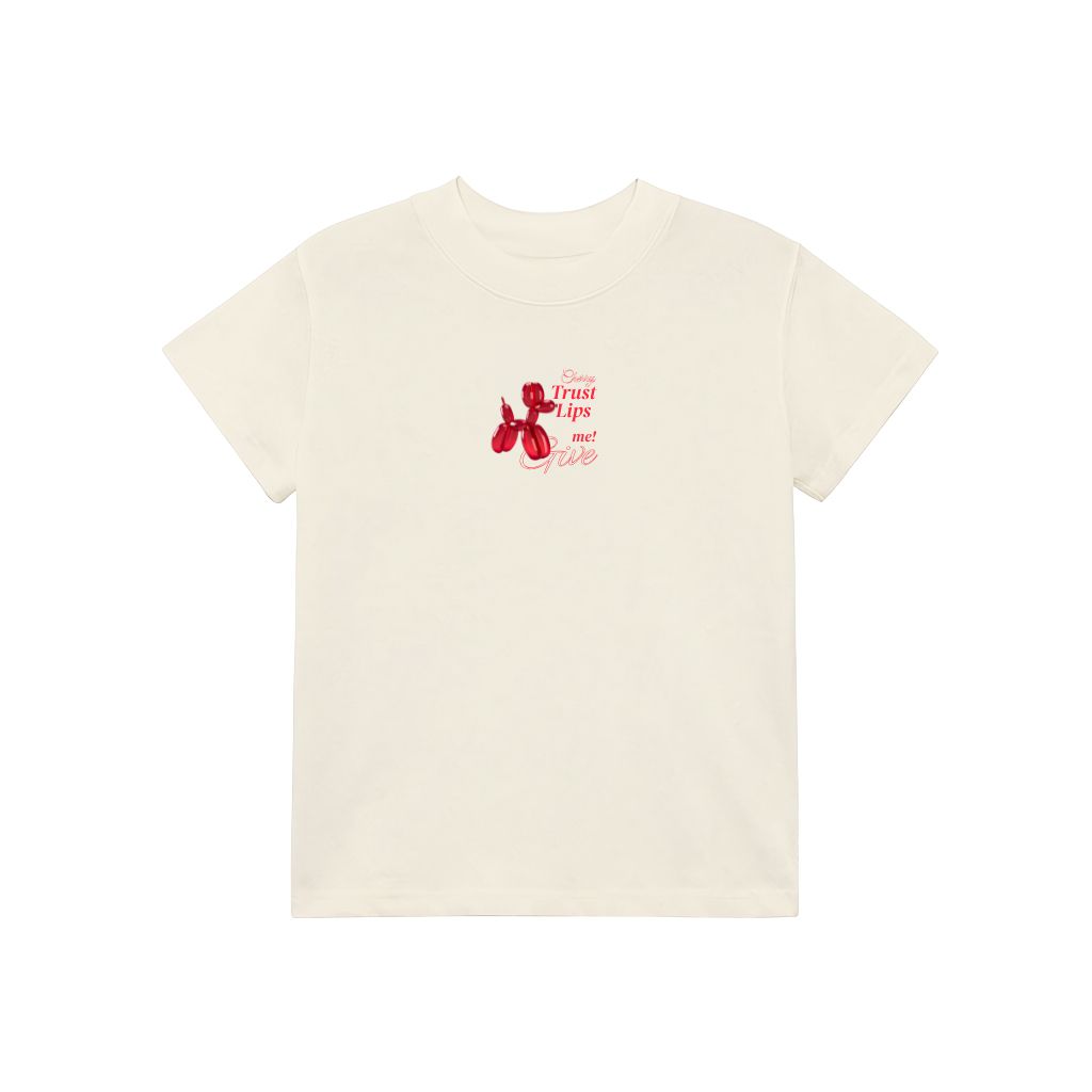 Áo Thun Baby Tee Trust Lips Me Hình Cherry 12 Áo Thun Baby Tee Trust Lips Me Hình Cherry - Ảnh 12