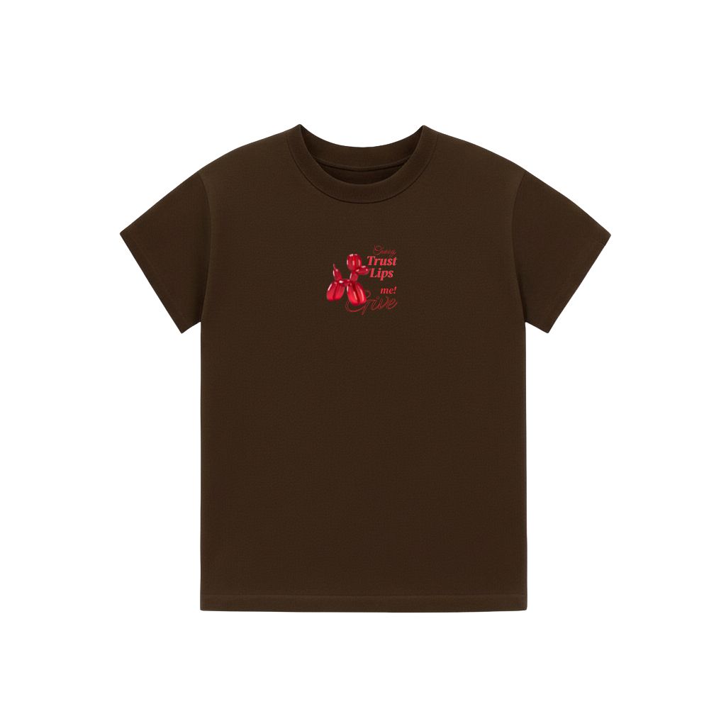 Áo Thun Baby Tee Trust Lips Me Hình Cherry 14 Áo Thun Baby Tee Trust Lips Me Hình Cherry - Ảnh 14