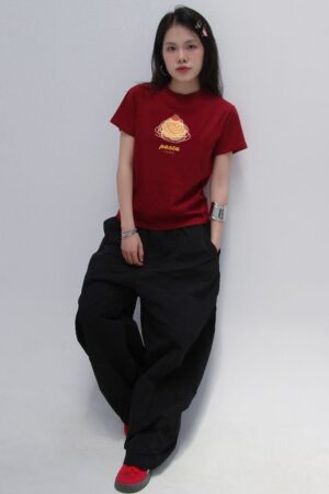 Áo Thun Babytee Nữ Mì Pasta Time