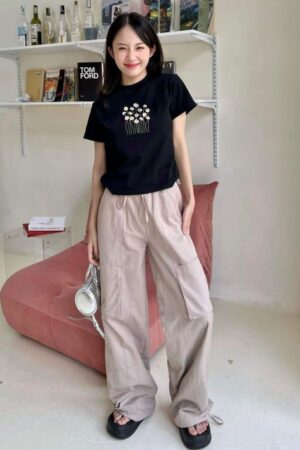 Áo Thun Babytee Nữ Hoa Nhí