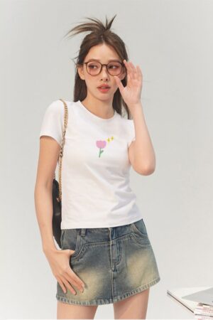 Alternative view of Áo Thun Babytee Nữ Tulips