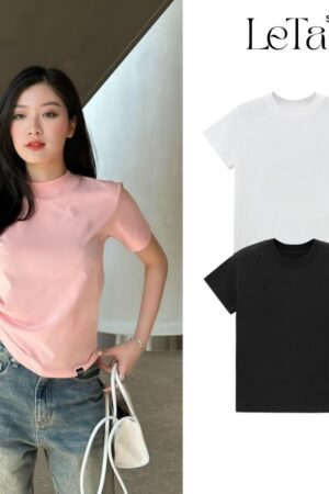 Áo Thun Babytee Nữ Trơn Basic