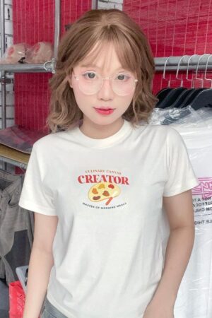 Alternative view of Áo Thun Babytee Nữ Culinary Creator