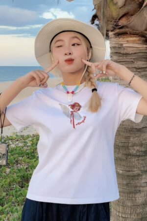 Áo Thun Babytee Nữ Angel