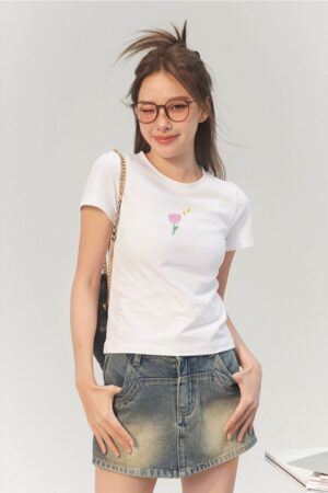 Áo Thun Babytee Nữ Tulips
