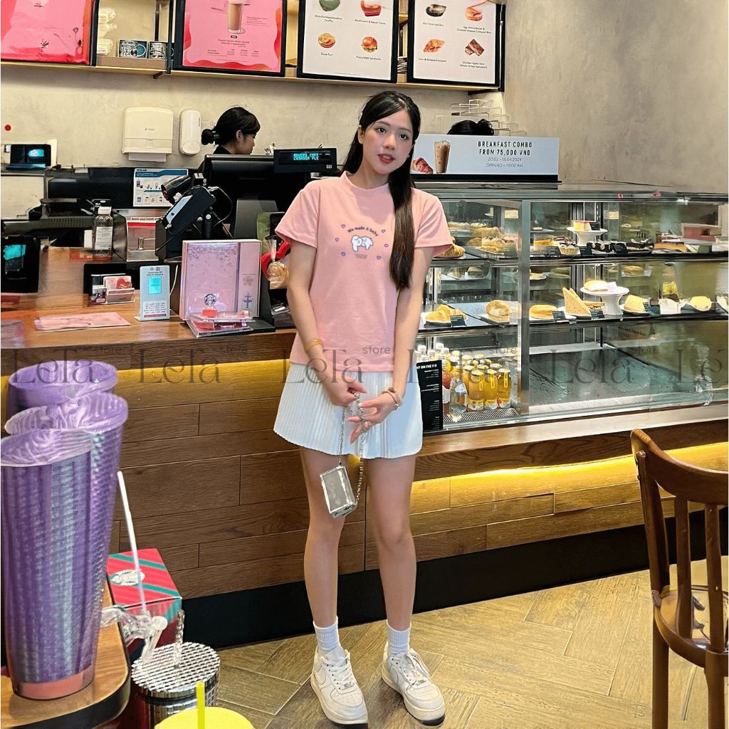 Áo Thun Babytee Nữ Lucky Dog 5 Áo Thun Babytee Nữ Lucky Dog - Ảnh 5