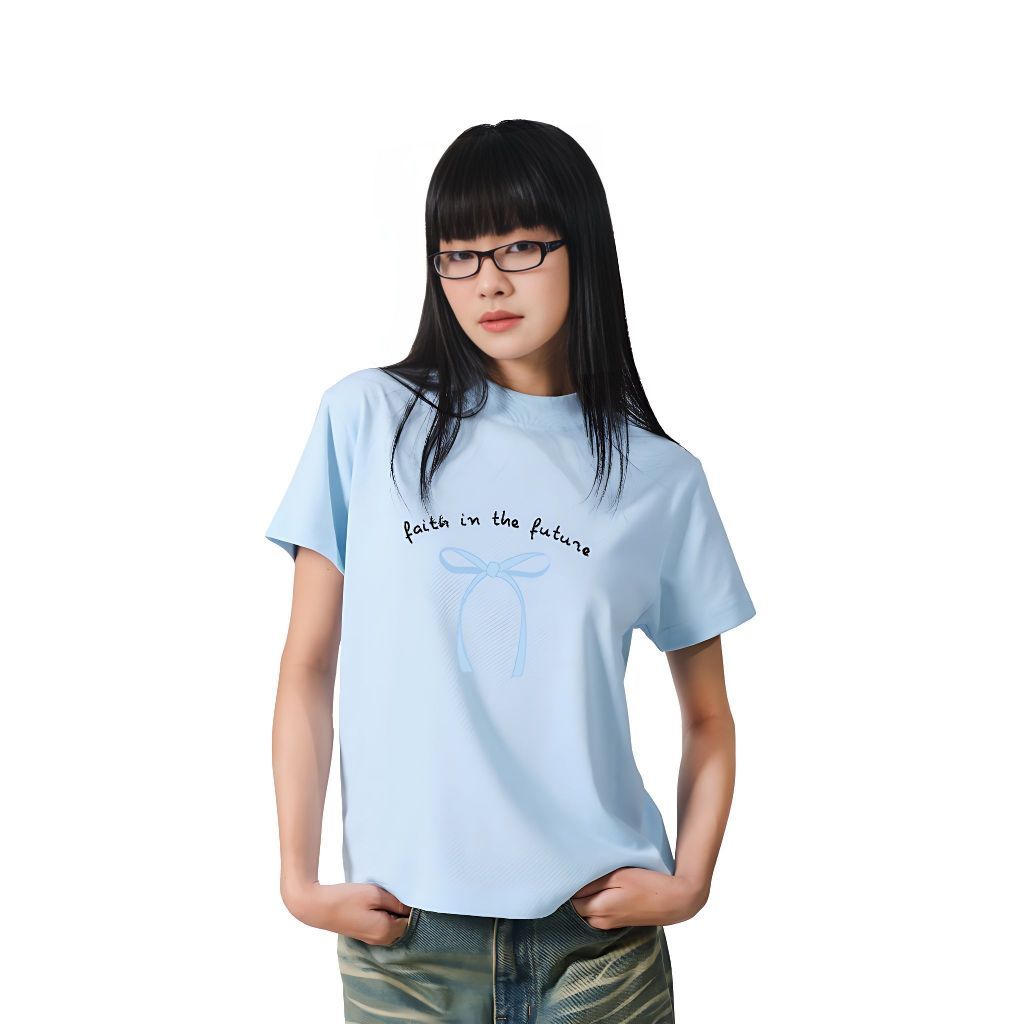 Áo Thun Babytee Nữ Nơ Faith In The Future 6 Áo Thun Babytee Nữ Nơ Faith In The Future - Ảnh 6