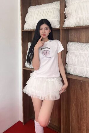 Áo Thun Babytee Nữ Sunset Rose