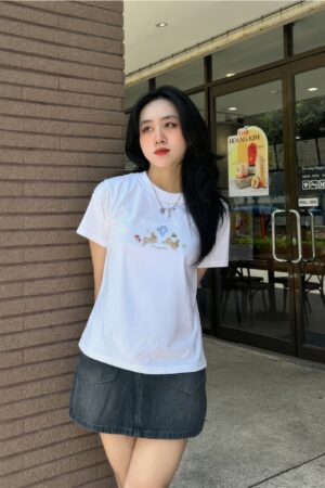 Alternative view of Áo Thun Babytee Nữ Bunny Garden