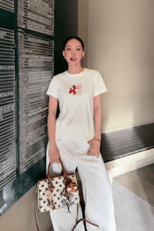 Áo Thun Baby Tee Trust Lips Me Hình Cherry